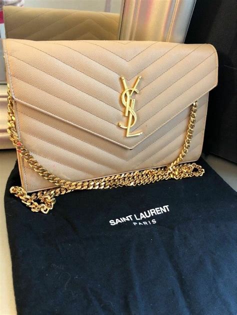 cartera ysl beige|Saint Laurent Official Online Store .